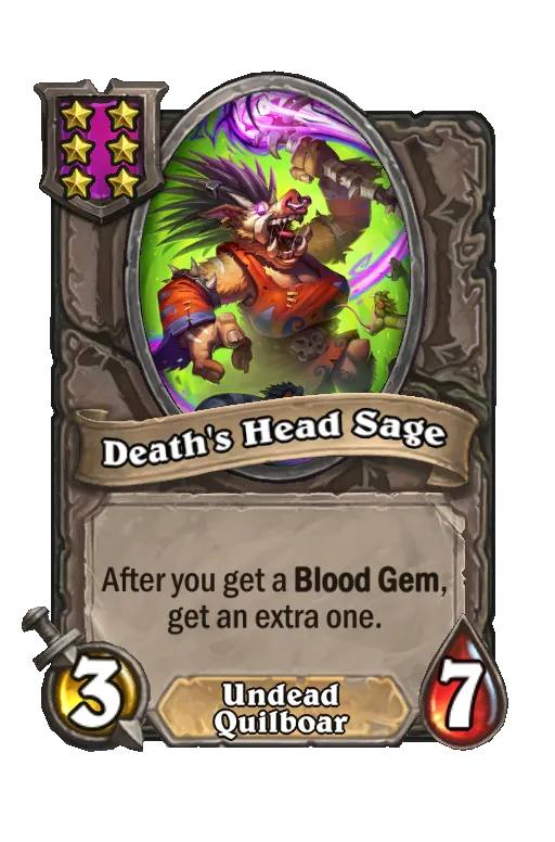 Buddy: Death's Head Sage