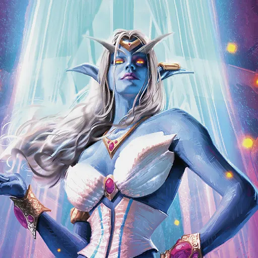 The picture of Queen Azshara
