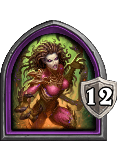 Kerrigan, Queen of Blades has 12 armor (high MMR), 12 armor (low MMR) or 15 armor (Duos) 