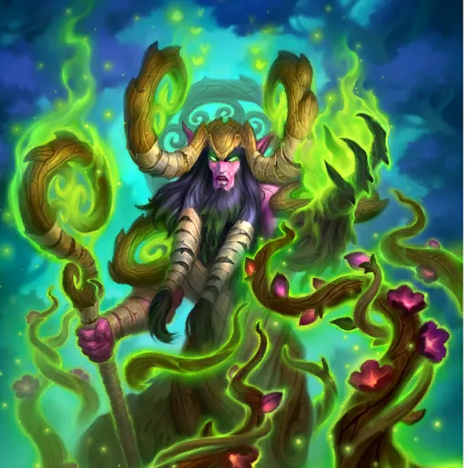 The picture of Forest Lord Cenarius