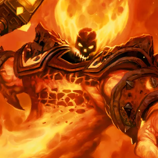 The picture of Ragnaros the Firelord