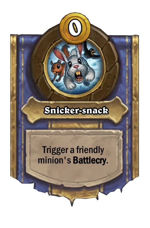 Trigger a friendly minion's Battlecry.