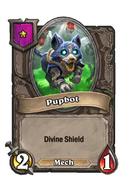 Card text: Divine Shield