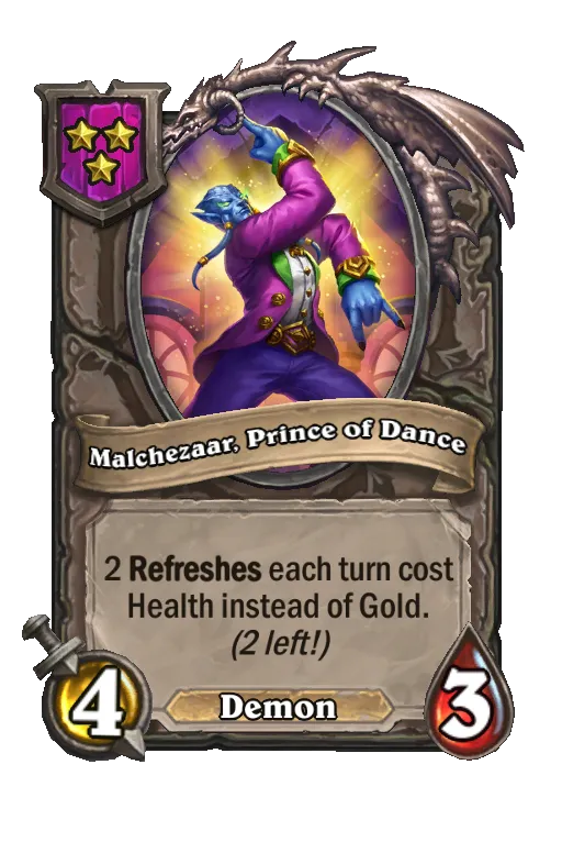 Malchezaar, Prince of Dance
