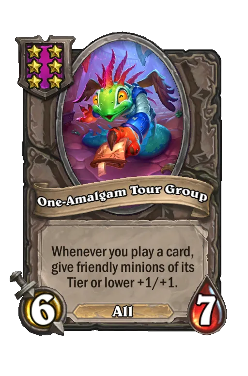 One-Amalgam Tour Group