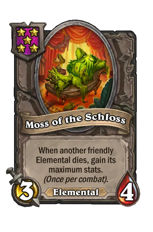 Moss of the Schloss