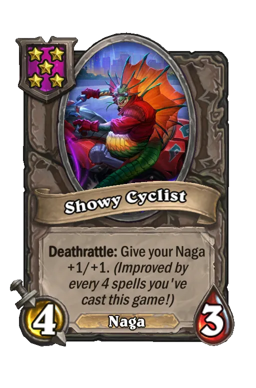 Showy Cyclist