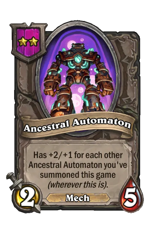 Ancestral Automaton