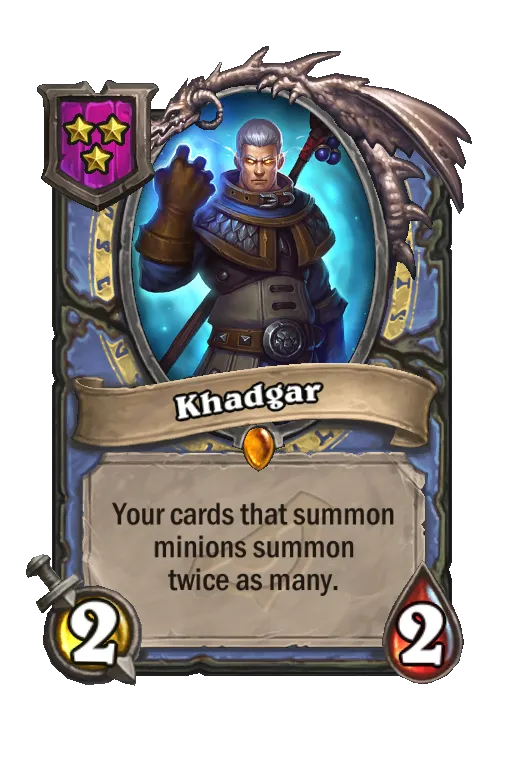 Card text: Your cards that summon minions summon twice as many.