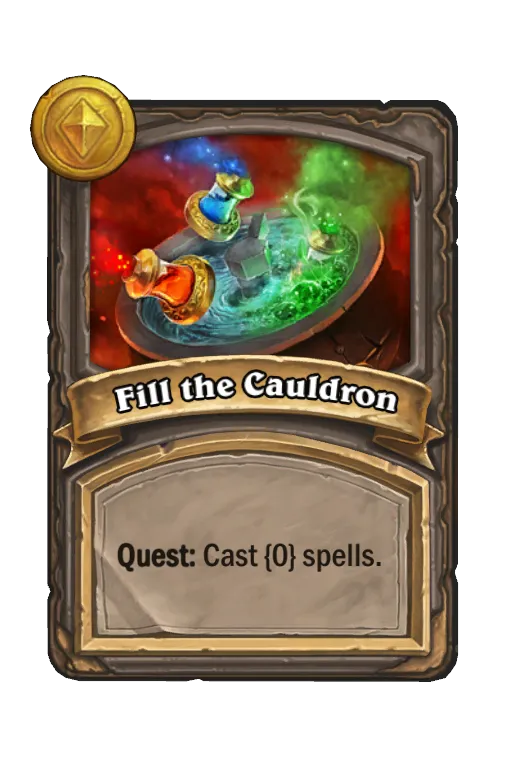 Fill the Cauldron : Quest: Cast 9 spells.