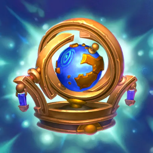 The picture of Azeroth Model Globe