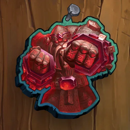 The picture of Blood Golem Sticker