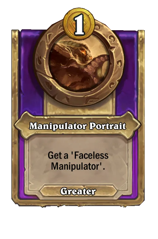 Manipulator Portrait: Get a Faceless Manipulator.